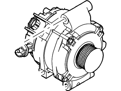 Ford 9E5Z-10346-A Alternator Assembly