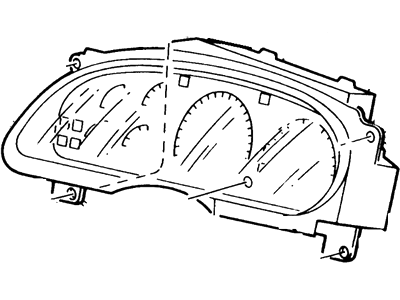 Ford F-450 Super Duty Speedometer - 4C3Z-10849-GA