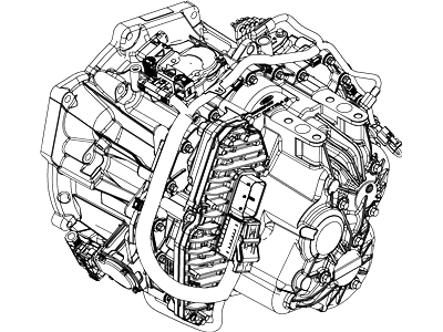 2013 Ford Focus Transmission Assembly - BV6Z-7000-F