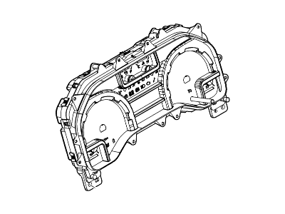 2015 Ford E-250 Instrument Cluster - EC2Z-10849-LA