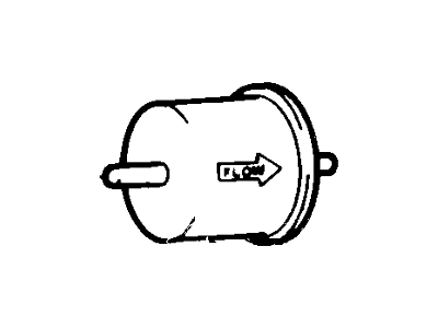 Ford EXP Fuel Filter - E3FZ-9155-F