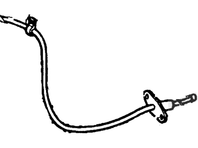 1996 Ford F-350 Throttle Cable - F1TZ-9A758-D