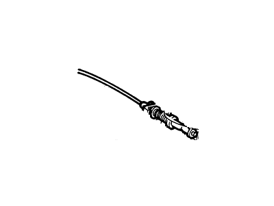 Ford F-250 Throttle Cable - E4TZ-9A758-D