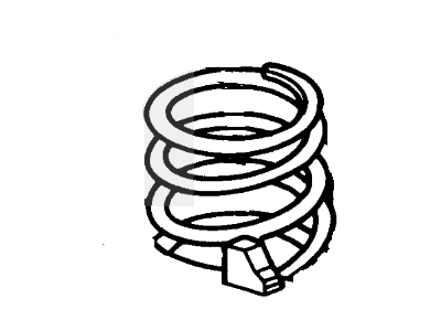 Ford Crown Victoria Coil Springs - 1W7Z-5310-AA