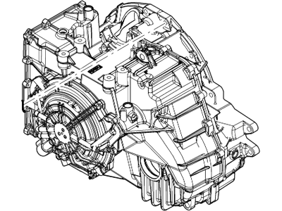 2013 Ford Edge Transmission Assembly - DA8Z-7000-ERM