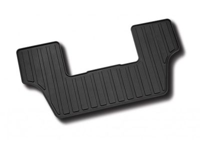 Ford Floor Mats - All-Weather Thermoplastic Rubber, Rear 3rd Row, Full One-Piece, Black 9A8Z-7413182-CA