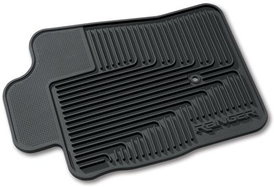Ford Floor Mats - All - Weather Thermoplastic Rubber, Black 4 - Pc. Set 6L5Z-1313300-A