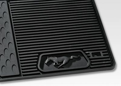 Ford Floor Mats - All - Weather Thermoplastic Rubber, Ebony 6R3Z-6313300-A