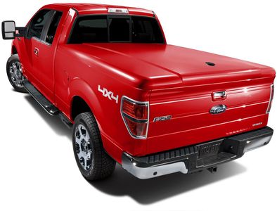 Ford Tonneau Covers - Hard Painted by UnderCover, 5.5 Short Bed, Red Candy Metallic Tinted Clearcoat VDL3Z-99501A42-AC