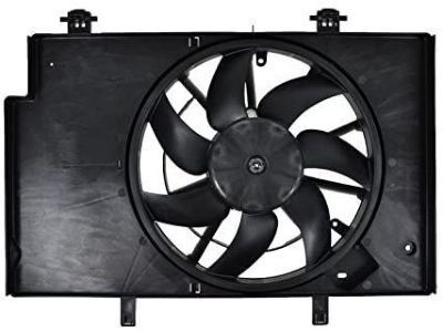Ford Fiesta Cooling Fan Assembly - BE8Z-8C607-A
