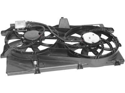 Lincoln Engine Cooling Fan - 7T4Z-8C607-B