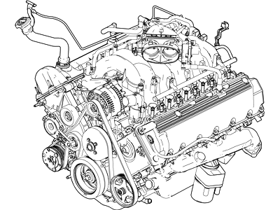 Ford 9C2Z-6007-C Engine Assembly