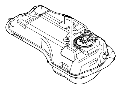 Ford 8M6Z-9002-A Fuel Tank Assembly