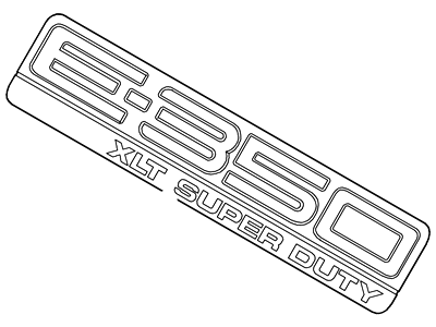 2014 Ford E-350/E-350 Super Duty Emblem - 9C2Z-1542528-HA