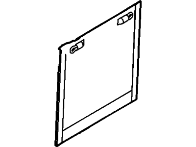 Ford 9L1Z-78043B62-AA Panel - Glove Compartment Front