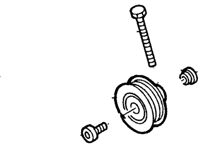 Ford F4XY-8678-B Pulley - Power Steering