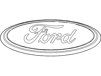 Ford AU5Z-16605-A Decal Nameplate