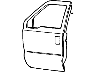 Ford F81Z-2520124-BB Door Assembly - Front