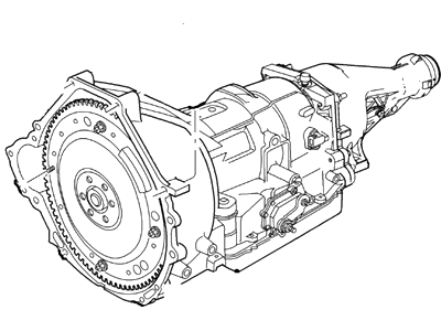 Ford 5L1Z-7000-ERM Automatic Transmission Assembly