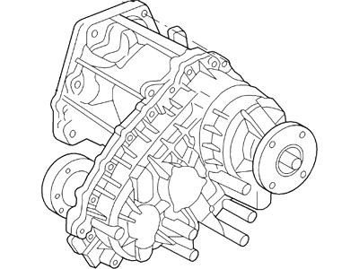 Ford 1L24-7A195-BK Transmission Case Assembly