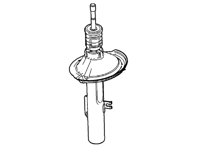 Ford 7G1Z-18124-B Shock Absorber Assembly - Front