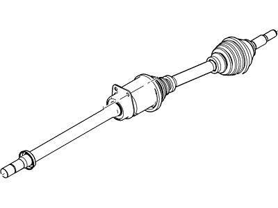 Ford BB5Z-3B436-J Front Axle Shaft