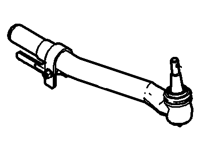 Ford HC3Z-3A131-D End - Spindle Rod Connecting