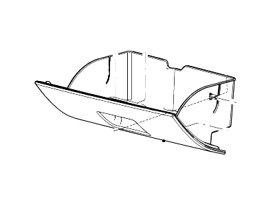 Ford 7R3Z-63060T10-AA Box Assembly - Glove Compartment