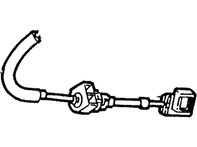 Ford F85Z-7E395-BA Selector Lever Control Cable Assembly
