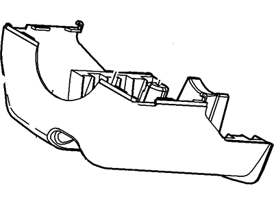 Ford BT4Z-3530-AA Shroud Assembly - Steering Column