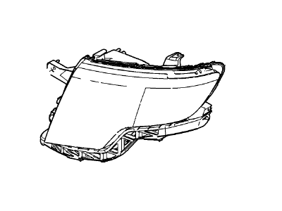 Ford 9T4Z-13008-D Headlamp Assembly