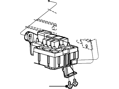 Mercury Mountaineer Fuse Box - 3L2Z-14A068-DA