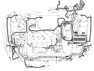 Ford 8E5Z-14290-AA Wiring Assembly