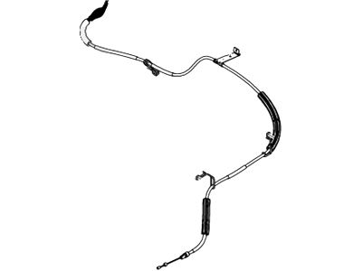 2011 Ford F-250 Super Duty Parking Brake Cable - BC3Z-2A635-J