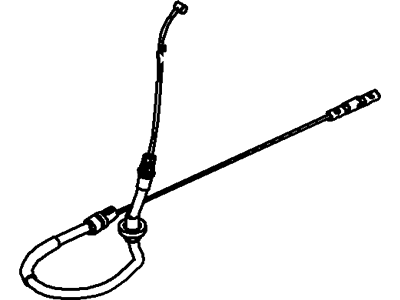 2011 Ford F-450 Super Duty Parking Brake Cable - BC3Z-2853-B