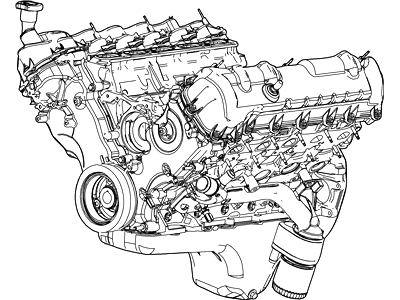 Ford 5C3Z-6006-BRM Service Engine Assembly