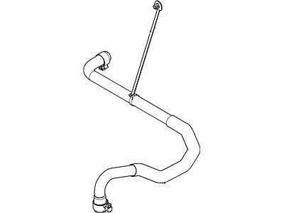 Ford 5L8Z-18472-BA Hose - Heater Water