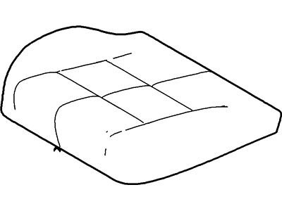 Ford 4L5Z-1062901-PAC Seat Cushion Cover Assembly