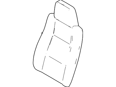 Ford 4L5Z-1064417-BAB Seat Back Cover Assembly