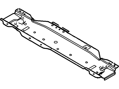 Lincoln Navigator Rear Crossmember - 9L1Z-40101C16-A