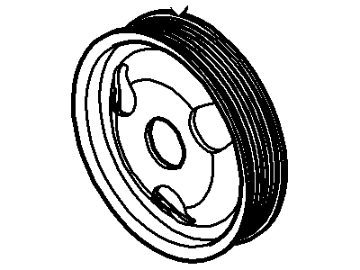 Ford 4R3Z-3A733-BA Pulley - Power Steering