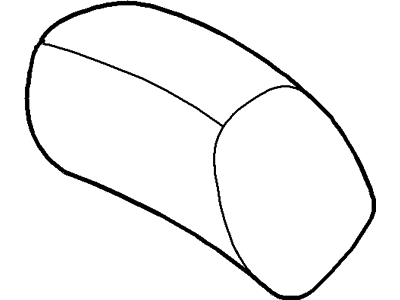 Ford DL3Z-16610A62-HA Cover - Headrest - Roll Type