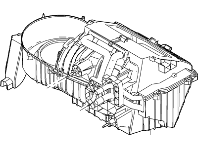 Ford 5R3Z-19850-A Evaporator Assembly