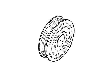 Ford F-350 A/C Idler Pulley - E9TZ-19D784-A
