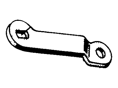 Ford E1FZ7A394A Lever Assembly Trans Throt C