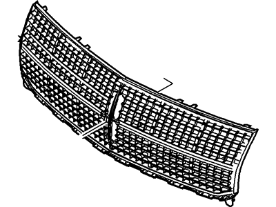 Ford 8A1Z-8200-AA Grille - Bumper
