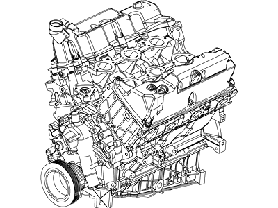 Ford 7R3Z-6006-CARM Service Engine Assembly