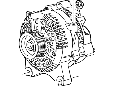 Ford 9C3Z-10346-A Alternator Assembly