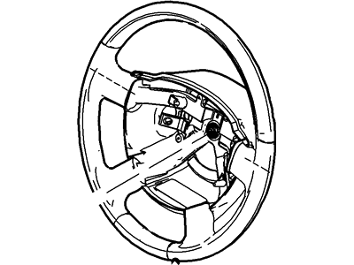 Ford 6L1Z-3600-BA Steering Wheel Assembly