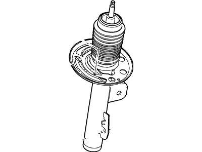 Ford 8A5Z-18124-F Shock Absorber Assembly - Front